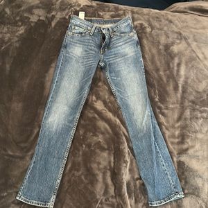 Mens blue Levi’s jeans W-28 L-30